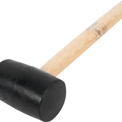 Киянка резиновая с деревянной ручкой 500 гр KS Tools купить ручной  инструмент - цена - инструмент оптом