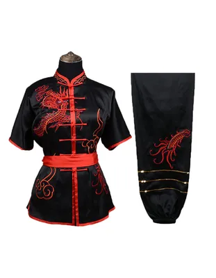 Детский бархатный плотный Китайский традиционный костюм Ушу для мальчиков и  девочек, кимоно, костюм кунг-фу, униформа для боевого искусства тайчи |  AliExpress