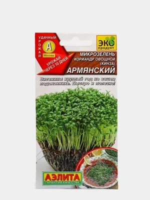 Кориандр кинза Бородинский (семена) купить по цене 49 ₽ в интернет-магазине  KazanExpress