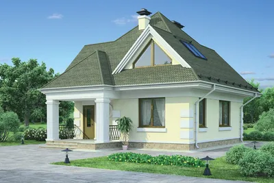 Дом из кирпича 14x15м Венец, цена от 8999820 руб - строительство в  Санкт-Петербурге - Новый Коттедж