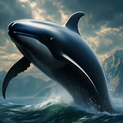 кит, огромная свободная синяя рыба, обитатель морей и океанов Иллюстрация  штока - иллюстрации насчитывающей свободно, художничества: 234952239