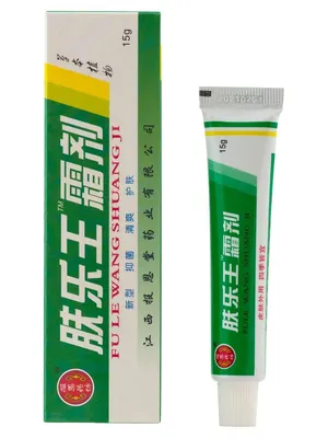 Китайский крем от псориаза FuLe Wang Shuang Ji - отзывы покупателей на  Мегамаркет | крем для рук KRASIVA-КМЧ0001