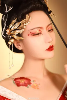 Pin by попов иван on Макияж | Chinese makeup, Asian eye makeup, Geisha  makeup