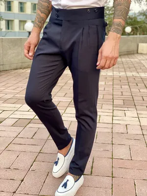 Мужские черные классические брюки от Asos, 3,636 руб. | Asos | Лукастик