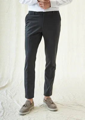 Мужские черные классические брюки от Trussardi, 12,450 руб. | Lamoda |  Лукастик