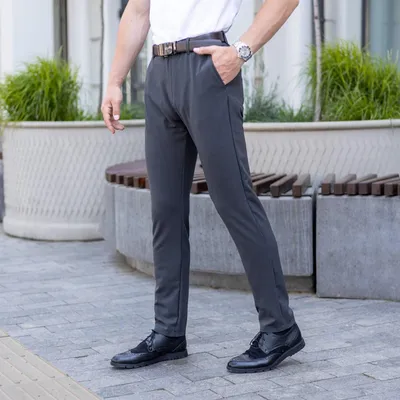 Классические мужские брюки прямого кроя Finn Flare 36635874 купить в  интернет-магазине Wildberries