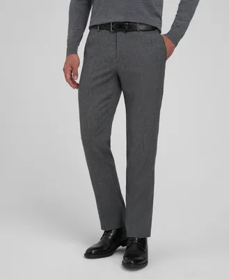 Купить Мужские модные эластичные классические брюки, облегающие брюки в  клетку, брюки для делового костюма, повседневные брюки для гольфа | Joom