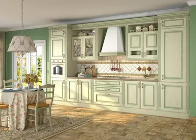 Классическая прямая кухня из массива ясеня \"Модель 24\" от GILD Мебель в  Челябинске - цены, фото и описание.