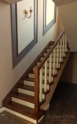 Лестница на второй этаж классическая | Лестничные конструкции, Дизайн  лестницы, Дизайн фойе