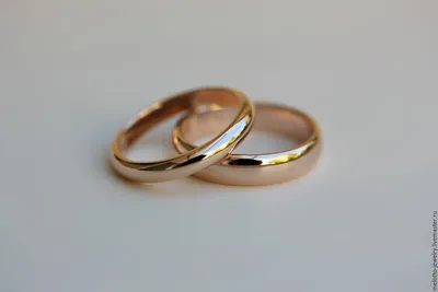 Обручальное кольцо плоское (желтое золото) - GoldLazer - ювелирная  мастерская в Москве