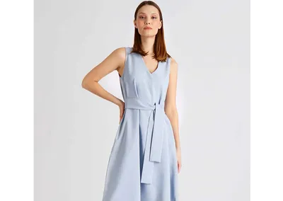 KUKU brand Платье сарафан офисный классический