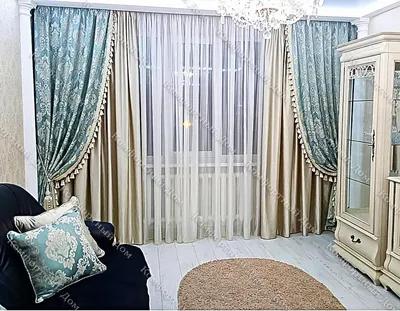 Классические шторы в спальню фото фото