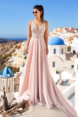 Вечернее платье Velia из органзы купить в интернет-магазине Rassvet wedding