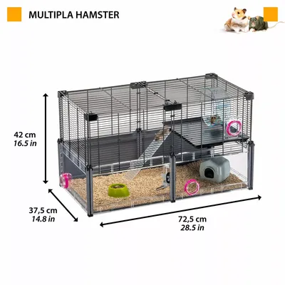 Новая роскошная клетка для хомяка, большой дом, полностью прозрачное гнездо  для мыши, легко чистить, специальный Золотой медведь, можно играть своими  руками | AliExpress