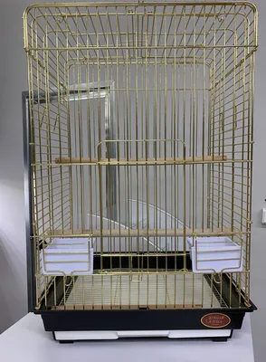 Клетка для птиц COMFY by AQUAEL VULCANO (65х36х55 см / прут: эмаль  серебристая; поддон: черный) - купить с доставкой по выгодным ценам в  интернет-магазине OZON (214612131)