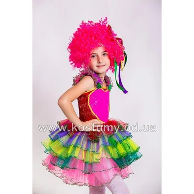 костюм клоунессы 105 для ребёнка купить в интернет-магазине: фото,  описание, отзывы