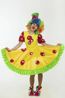 Карнавальный костюм \"Клоунесса\" Veneziano мультиколор (666843) купить по  цене 9 720 руб. в интернет-магазине ГУМ