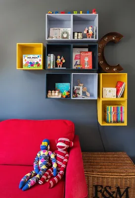 Мебель в детскую комнату: кровать, шкаф, навесные полки - по индивидуальным  размерам арт. 4008