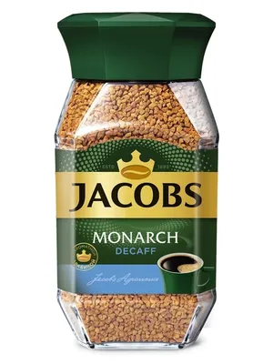 Кофе растворимый без кофеина Monarch Decaff, 95г Jacobs 14425703 купить в  интернет-магазине Wildberries
