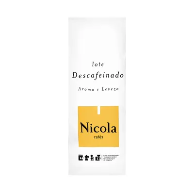 Кофе молотый Nicola Blend Descafeinado Без кофеина 5601132105103 | каталог  БИОКС |