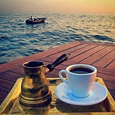 Фото - Чашка кофе с видом на Мертвое море - ФотоФорум.ру