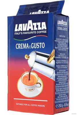 Кофе Lavazza CREMA e GUSTO молотый