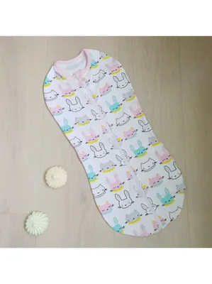 Пеленка-кокон для новорожденных купить по цене 446.4 ₽ в интернет-магазине  KazanExpress