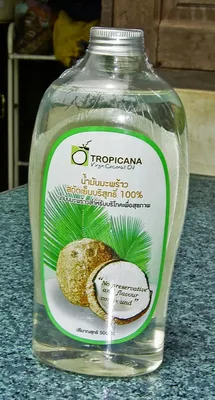 Тайское органическое кокосовое масло холодного отжима Tropicana