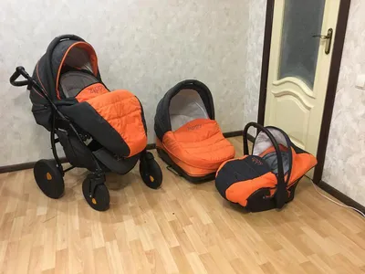 Коляска Tutis Zippy Sport (3 в 1) цвет серо-оранжевый — купить в  Красноярске. Состояние: Б/у. Коляски на интернет-аукционе Au.ru