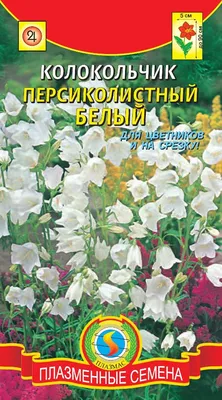 Колокольчик Веселый Перезвон, Смесь 0,1 Г Гавриш цветы двулетние Наш сад,  пакеты цветные Семена Продукция