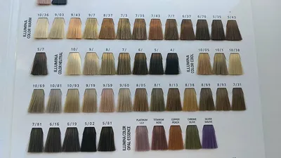 Палитра краски для волос Велла Колор Тач: все оттенки профессиональной  краски
