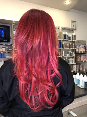 Рыжее мелирование на темные волосы (58 фото)