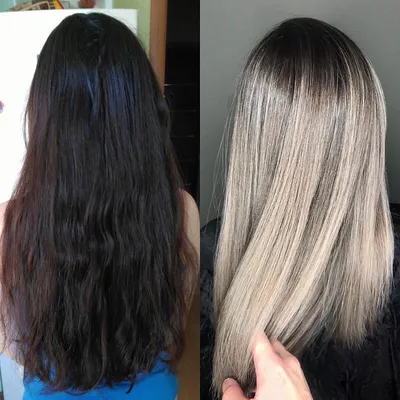 Модное окрашивание волос АirTouch: фото, техника и этапы проведения  окрашивания на светлые и на темные волосы. Фото волос до и после… |  Instagram