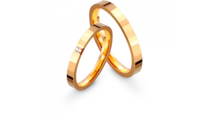 Обручалка 5 мм, \"американка\", обручальное кольцо из медзолота,...: цена 120  грн - купить Украшения на ИЗИ | Кривой Рог