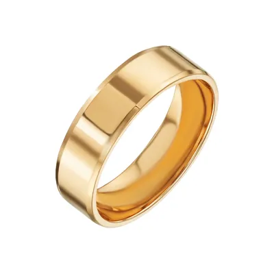 Золотое обручальное кольцо американка 4110545-1 купить в Украине: цена,  отзывы и фото в каталоге интернет-магазина Золотой Сфинкс