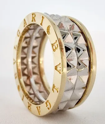 Кольцо женское, составное. Реплика с кольца BVLGARI — Ювелирная мастерская  «Аконит»