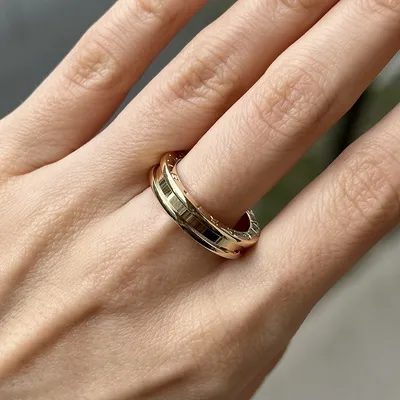 Оригинальное золотое кольцо Bvlgari B.Zero1 – купить по цене 356 500 ₽ с  доставкой в интернет-магазине Mister Diamond