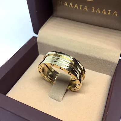 Купить женское кольцо BVLGARI из красного золота (Булгари) по цене 159 406  руб. на заказ в Норильске | Ювелирная студия Palata Zlata