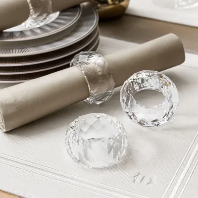 Хрустальные кольца для салфеток Уильям Белый D - 6 — купить в официальном  интернет-магазине Togas