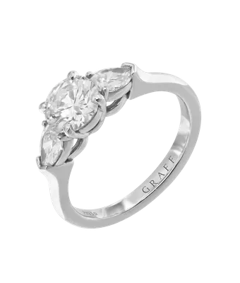 Купить Кольца - Обручальное кольцо Signature, серия известного бренда GRAFF  | Crystal Group Ukraine