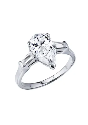 Кольцо GRAFF 2,01 ct G/VS2 Pearshape Diamond Ring GR (33841) купить в  Москве, выгодная цена - ломбард на Кутузовском