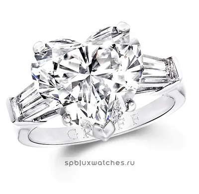 Купить Кольцо для помолвки graff classic graff heart shape ring ht 01