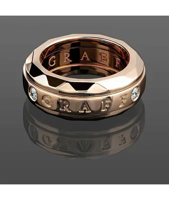 Золотое кольцо в дизайне Graff с муассанитами на 1,4 карата Lolita – купить  по отличной цене в интернет-магазине Bright Spark