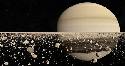 Привет от \"Вояджеров\": На кольцах Сатурна вновь появились таинственные  объекты