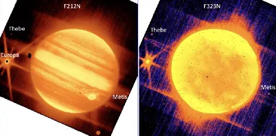 Кольца юпитера, космический вид 4k» — создано в Шедевруме