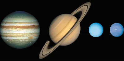 Почему кольца Юпитера меньше, чем у Сатурна