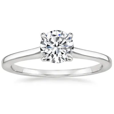 Купить кольцо из белого золота с бриллиантом 0,14ct 000034673 000034673 в  Zlato.ua