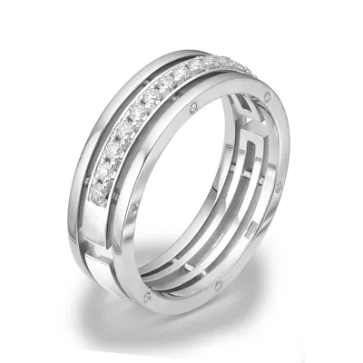Кольцо из белого золота с бриллиантом — купить в интернет-магазине Якутские  бриллианты