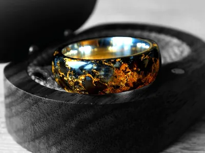 Женское кольцо с радужным цветком, винтажное обручальное кольцо из черного  золота 14 к, роскошное обручальное кольцо с цирконом | AliExpress