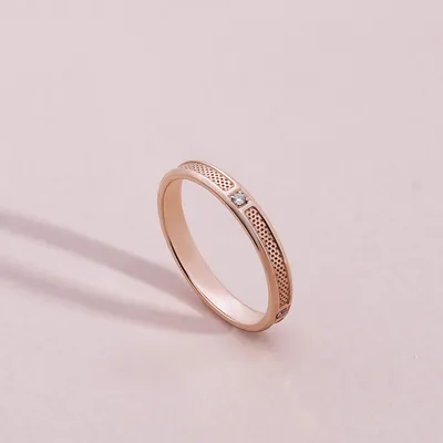 Обручальное кольцо из красного золота , классика (без вставок, золото 585  пробы)- купить в Москве за 32 600 рублей в интернет-магазине Nebo.ru, арт.  351632